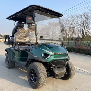Newly Designed Chinese Golf Carts Hunting 4x4 Golf Cart Black Golf Cart Lithium