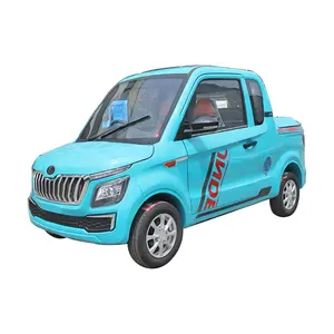 Small pickup van truck for fishing carrying electric vehicle