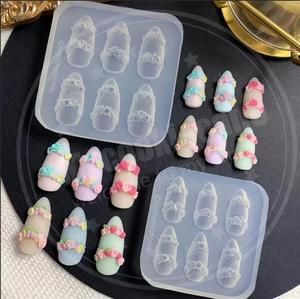 Verano mar playa concha marina estrella de mar molde de silicona para <span class=keywords><strong>uñas</strong></span> crema en forma de corazón molde de silicona para <span class=keywords><strong>uñas</strong></span> arco <span class=keywords><strong>Flor</strong></span> Mariposa molde para <span class=keywords><strong>uñas</strong></span> - Product Image 3