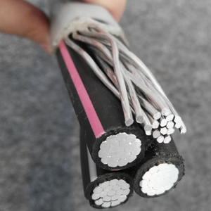 Câble électrique d'entrée de service UL 854 homologué 600V, fabrication de fils AL SER 4/0-4/0-4/0-2/0 - Product Image 6