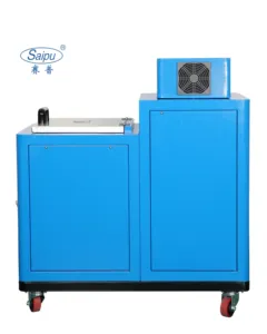 SP-3002G Semi-Automatic Hot Melt Glue Application System Good Quality Automatic Strip Spraying Gear Pump Core Paper Plastic Box