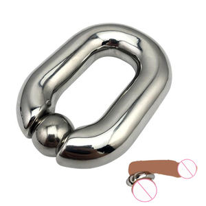 Vertraging Ejaculatie Cock <span class=keywords><strong>Ring</strong></span> <span class=keywords><strong>Sex</strong></span> Toys Zware Mannelijke Scrotum Brancard Metalen Magnetische <span class=keywords><strong>Penis</strong></span> <span class=keywords><strong>Ring</strong></span> Voor Mannen - Product Image 1
