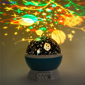 Étoiles Veilleuses pour Enfants Projecteur Étoile Planète en Rotation Nuit Lampes D'éclairage Galaxie Etoilée - Product Image 6