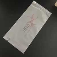 Sacs en plastique givrés personnalisés avec fermeture éclair, pochettes d'emballage jetables de haute qualité avec curseur pour vêtements et articles vestimentaires