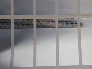 Garantie nulle en cas <span class=keywords><strong>de</strong></span> rupture, étiquette autocollante holographique en feuille holographique, usine - Product Image 1