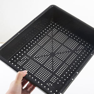 Plateau de germination de semis de plantes noires plateau de culture de graines plateaux en plastique semis agricoles - Product Image 2