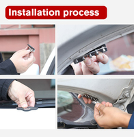 Offre Spéciale Auto Kits En Acier Inoxydable Universel Led Travail Capot De Voiture Pod Lumière Led Barre Lumineuse Support De Montage antibrouillard support