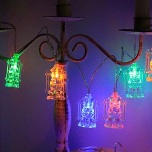Islam Muslim Battery USB Powered Ramadan Eid Lantern Palace Lamp Kerosene Oil Lamp EID Led <b>Light</b> String <b>Light</b> Holiday Lighting - Product Image 4
