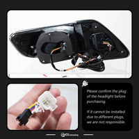 Feux de voiture pour Toyota Corolla, feux arrière LED 2011-2013 Corolla Altis, feux de brouillard arrière, feux de freinage, clignotants, accessoires automobiles