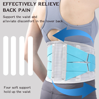 Ceinture de soutien lombaire respirante et ajustable pour l'été, vente en gros d'usine, gaine amincissante élastique pour activités quotidiennes