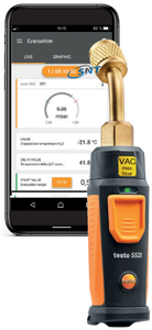 Sonda de Vacío Inteligente Testo 552i, 0 a 20,000 Μm, Vacuómetro Digital Testo 552i - Product Image 1