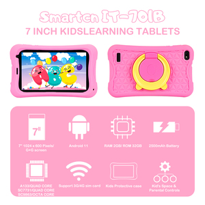 Quảng Đông Máy Tính Bảng Máy Tính Wifi 4G Tablette Giáo Dục Đổ enfants Android 12 Trẻ Em Máy Tính Bảng Với Khe Cắm Thẻ Sim - Product Image 2