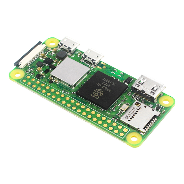 Raspberry Pi Zero 2W 1GHz Quad-Core 64-bit for Arm Cortex-A53 CPU 512MB SDRAM WiFi Development Board for Kits and Projects