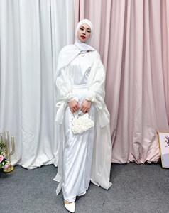 SIPO – robe africaine pour femmes musulmanes, mode été 2022, Europe et amérique, dubaï, jupe longue élégante, Abaya ouverte - Product Image 2