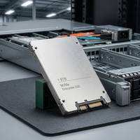SSD U.2 NVMe Enterprise 1.9TB Self-Encrypting Solid State Drive 2.5 Inch Internal untuk Penyimpanan Server