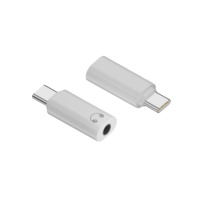 USB Typ C auf 3,5mm Klinke Aux Adapter Typ-C 3,5mm Audio-Kabel Kopfhörerkabel Konverter für iPhone 15 Samsung Galaxy S24 S23