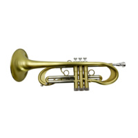 SEASOUND Professional Vintage BB Tone Trumpet Heavy Piston Instrument with Brass Body JYTR409MP1 OEM