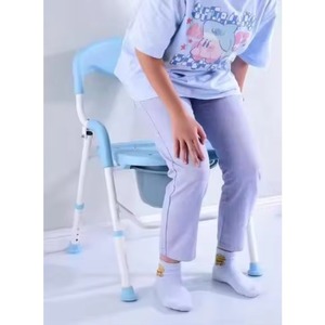 Innovative Back Opening Transfer Chair Moving Machine Commode Chair Toilet Wheel Chair Splitting Design Nursing - Product Image 6
