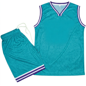 Ensemble de shorts et maillots de basket-ball personnalisés professionnels, uniforme d'équipe, nom et numéro personnalisés, fabricant de vêtements de sport, vente en gros - Product Image 1