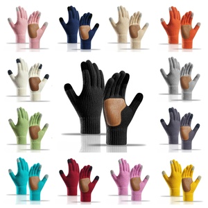 Gants tactiles pour l'équitation automne-hiver, antidérapants, doublés en polaire, pour la course à pied, le cyclisme, la <span class=keywords><strong>randonnée</strong></span>, la conduite à <span class=keywords><strong>vélo</strong></span> par temps froid - Product Image 1