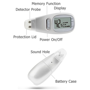 Portable Digital Facial <b>Moisture</b> Tester Skin Analyzer Facial Hydration Corneometer Skin Hydration <b>Meter</b> Water Oil Tester - Product Image 3