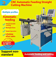 Machine de découpe de profilés CNC à alimentation automatique à 90 degrés, scie à aluminium carrée, pièces pour systèmes CVC, modèle YH-400, écologique