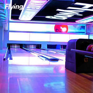 Centro di Intrattenimento Completo per <span class=keywords><strong>Bowling</strong></span> per Adulti e <span class=keywords><strong>Bambini</strong></span>, Pista Professionale con Sistema di Posizionamento Birilli Certificato USBC - Product Image 2