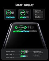 Banque d'alimentation Anker Prime Power Bank GaN Prime PowerCore 200W, chargeur portable 3 ports, 20000 mAh, haute capacité