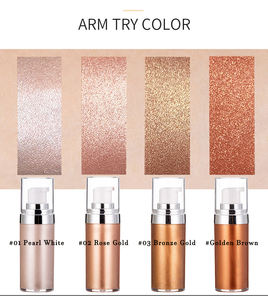 Nouveauté, illuminateur liquide pour les jambes, le corps et le visage, couleur cuivre, fond de teint, crème anti-cernes, haute couvrance, base de maquillage - Product Image 2