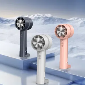 Verkaufsschlager tragbarer 2000 mah usb wiederaufladbarer drei-gang-kühlfunk kälte praktische elektrische mini-handventilator