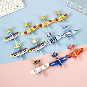 Hand - Thrown Mini Airplanes, Children's DIY Assembly Cartoon Foam Models, Ideal Kindergarten <b>Gifts</b> - Product Image 2