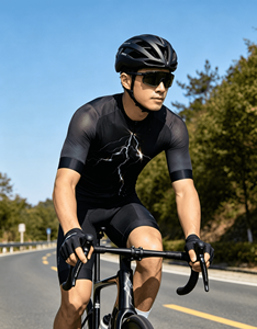 Wholesale Custom Breathable Slim Fit Cycling Jersey OEM Short Sleeve Quick Dry <b>Road</b> Bike Shirt with Logo for Summer Riding Club - Product Image 4