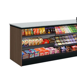 Comptoir de caisse d'épicerie de dépanneur de boutique personnalisé pour supermarché - Product Image 1