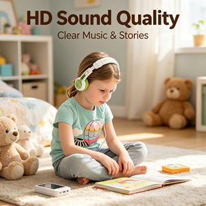 Los Mejores Auriculares con Cancelación de Ruido para Niños, Auriculares Inalámbricos Bluetooth para Juegos con Micrófono, Estéreo HD, Libres de BPA, para Viajes - Product Image 6
