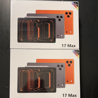 17 Max Orange Tablet PC Metal Back Camera Pad Portable Smart Tablet untuk Belajar dan Bekerja