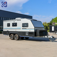 CAMPTRL Nouveau modèle de camping-car, caravane familiale, remorque de camping avec équipements de vie complets, véhicule écologique