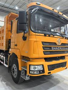Camion benne diesel Shacman F3000 6x4 380 CV d'occasion, robuste pour le transport de chantier, avec une puissance et une stabilité élevées - Product Image 4