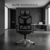 Chaise de bureau ergonomique AOR, pour bureau à domicile, assise confortable, écologique, tissu en maille respirant, vente en gros d'usine