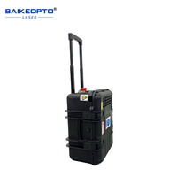 Équipement industriel de nettoyage de laser de surface métallique de 300W avec la source de laser de JPT