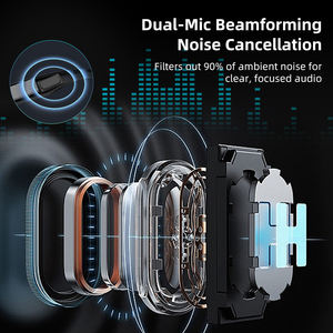 Lunettes intelligentes avec caméra HD 32MP, anti-vibration, enregistrement vidéo, transfert de <span class=keywords><strong>fichiers</strong></span> sans fil WiFi, étanches IP65, lunettes pour vlog - Product Image 3