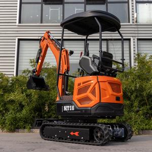 Ht18 Mini Digger pelle bánh xích máy xúc 1800kg Mini Máy xúc nhà sản xuất - Product Image 3