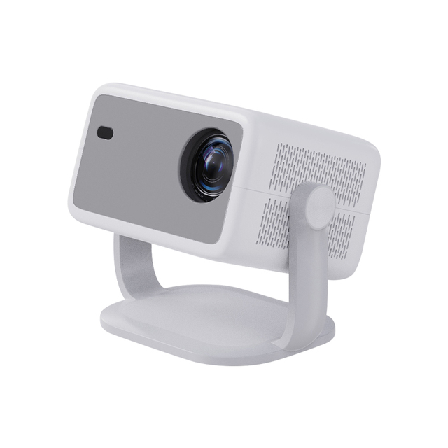 Smart Android 14 650 Lumens LED Short Throw 1080P HIFI Stereo 8K Support WiFi6 Built-In Speakers Projector for Portable