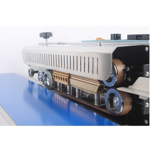 NEBR SF900 selladora de manga termorretráctil Horizontal máquina de sellado de mesa continua automática para bolsa de plástico papel de aluminio eléctrico - Product Image 5