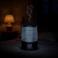 Nouveau modèle d'humidificateur pour usage domestique, design à remplissage par le haut, fonction d'aromathérapie, technologie ultrasonique, affichage numérique, panneau tactile