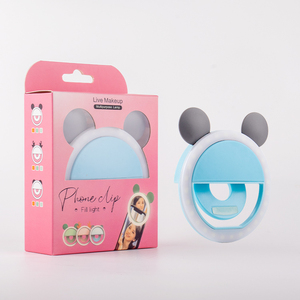 Ánh Sáng Di Động Phổ Biến Vẻ Đẹp Tự Sướng Quay <span class=keywords><strong>Video</strong></span> Chụp Ảnh Nữ Tự Hẹn Giờ Tạo Tác Đèn Led Phát Trực Tiếp - Product Image 3