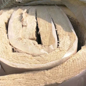 Wire Mesh Faced Insulation Rock Wool Roll Felt Construction Material Price - Product Image 2