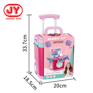 Niños Juego <span class=keywords><strong>de</strong></span> <span class=keywords><strong>tocador</strong></span> hacer <span class=keywords><strong>juguete</strong></span> <span class=keywords><strong>para</strong></span> niñas juego <span class=keywords><strong>de</strong></span> vestir juguetes maleta con luz y música - Product Image 3