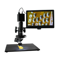 Microscope de Soudure Électrique FT-Opto FM3D0325A à Mise au Point Manuelle, Vue Latérale 3D, pour Inspection Industrielle et Réparation de Téléphones