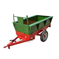 Mini remorque agricole, structure facile, idéale pour les tâches agricoles à petite échelle