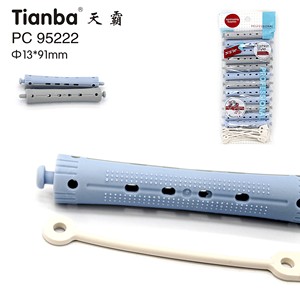 2023 Top Magic Hook and Loop Hair Roller a la venta Vendedor superior Plástico 12 UNIDS/BOLSA 36*63mm Elipse 10 días Logotipo del cliente - Product Image 6